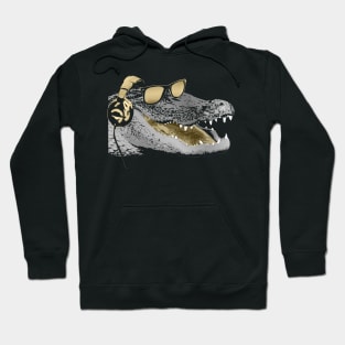 Alligator DJ Bling Hoodie